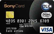2通貨決済機能付クレジットカード サンプル画像