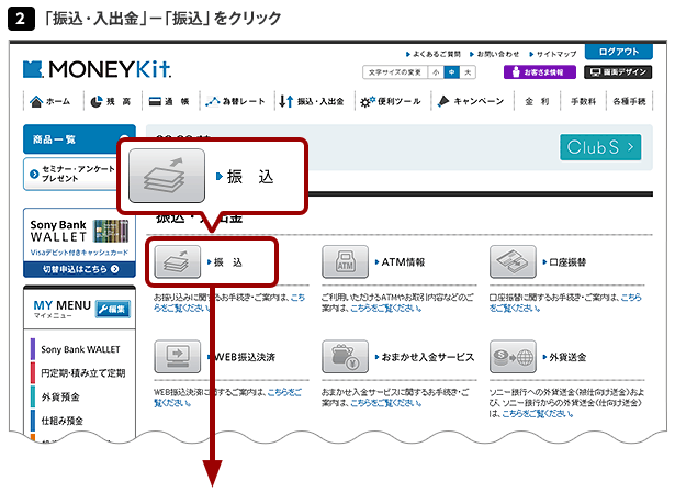 やり方 振込