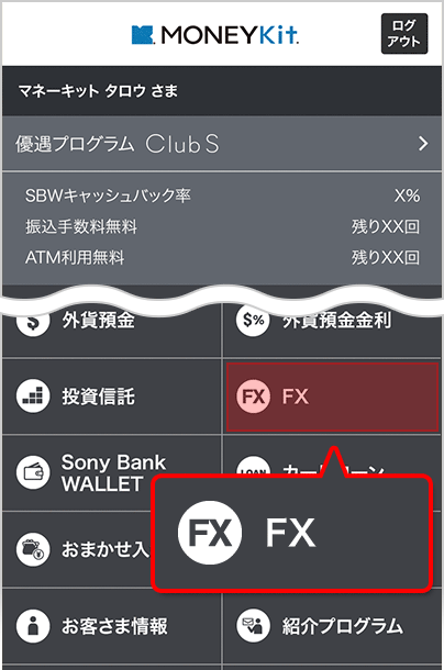 ソニー 銀行 fx